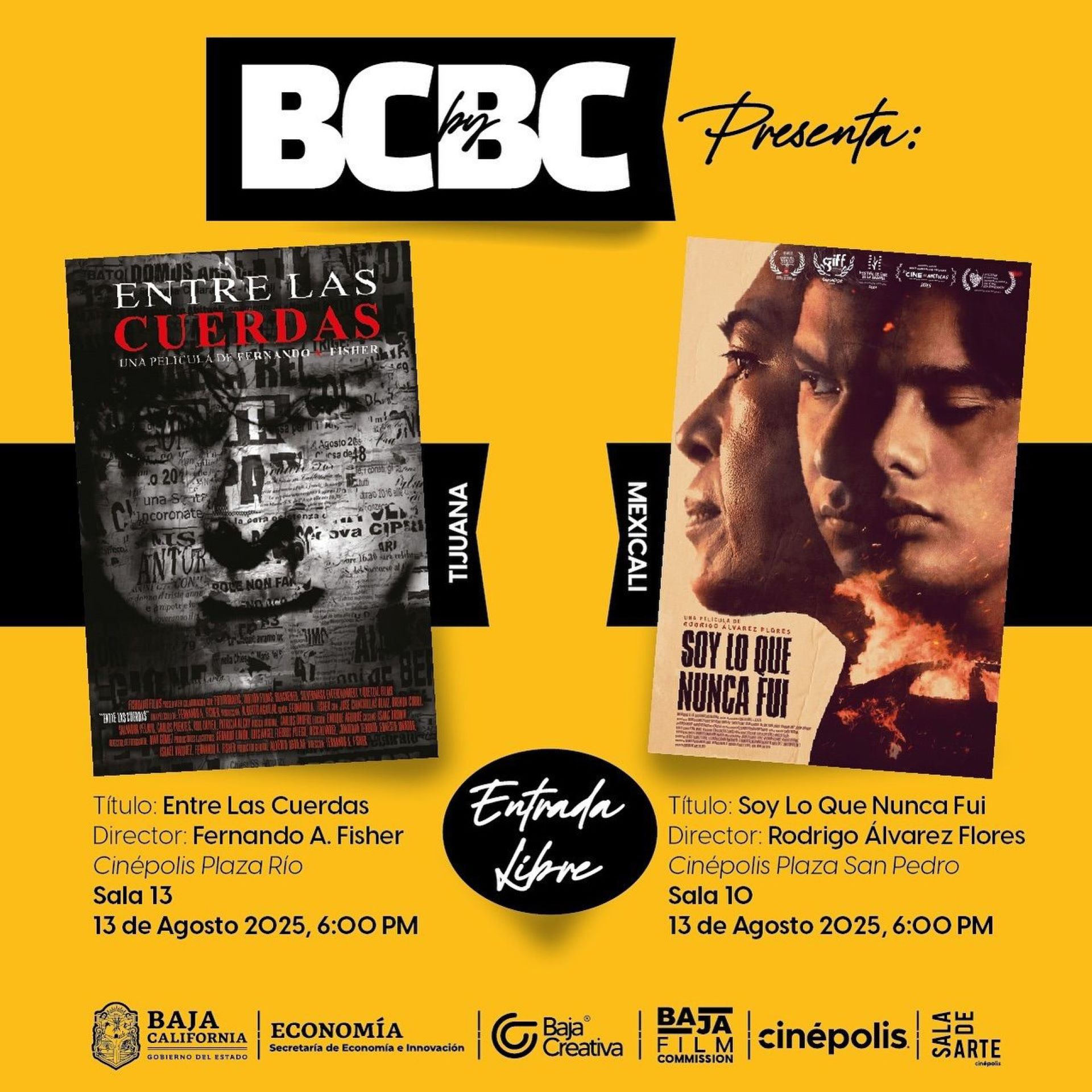 Cine “Hecho en BC” llega a la pantalla grande con el apoyo de la gobernadora Marina del Pilar