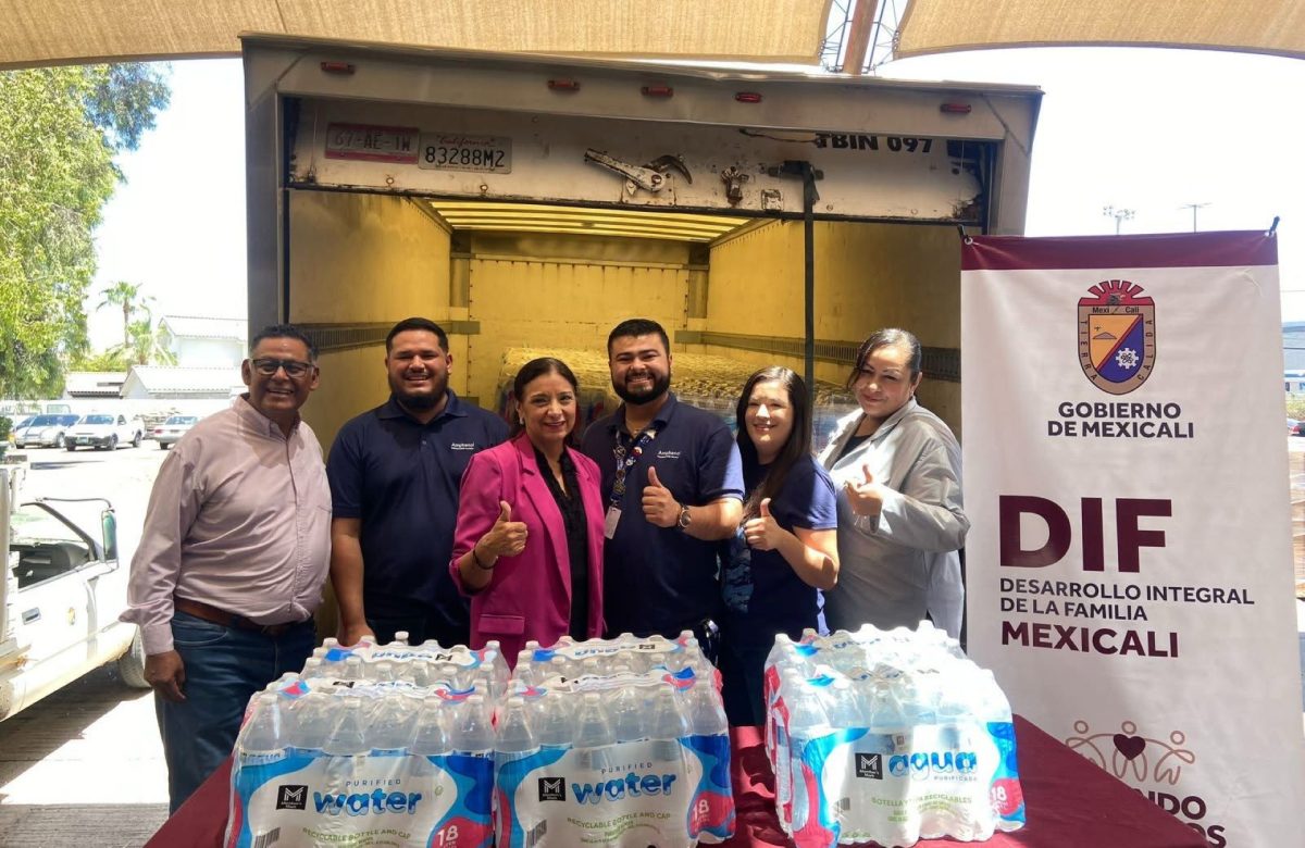 Un donativo que salva vidas: Amphenol apoya al programa “S.O.S Hidrátate” del DIF Mexicali
