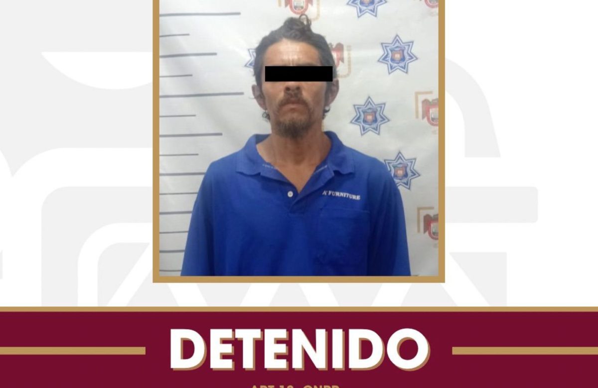 Captura Policía Municipal de Tijuana a acusado de extorsión en flagrancia