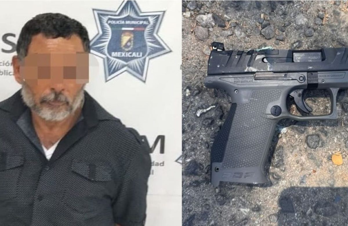 Policía Municipal detiene a un hombre por homicidio en grado de tentativa en colonia Baja California