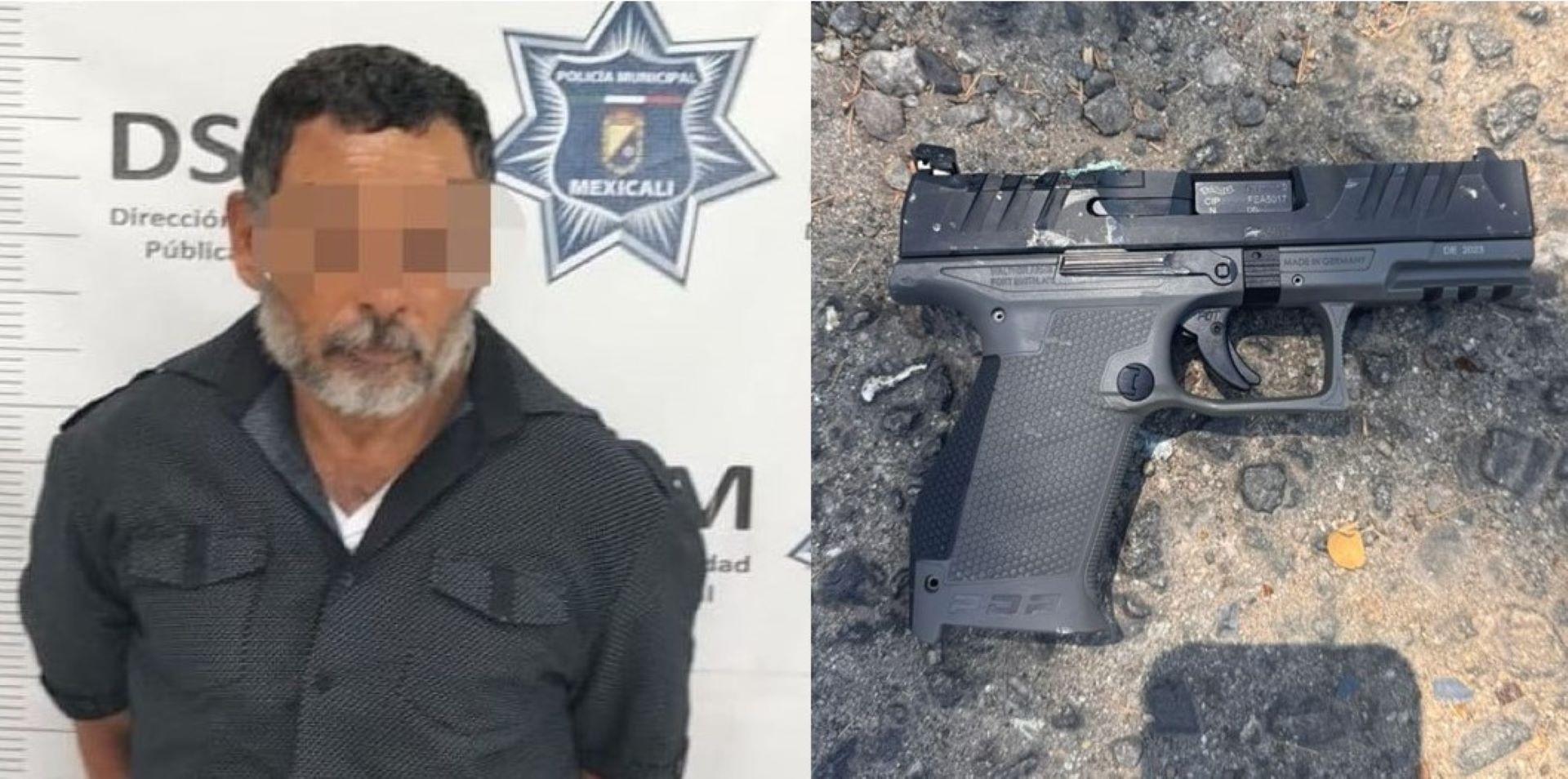 Policía Municipal detiene a un hombre por homicidio en grado de tentativa en colonia Baja California