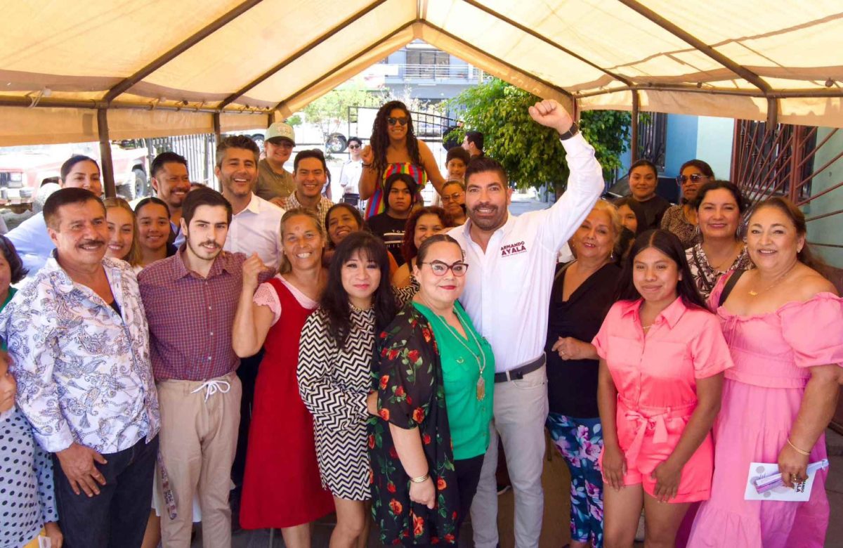 Aborda Armando Ayala temas prioritarios con residentes de Tijuana