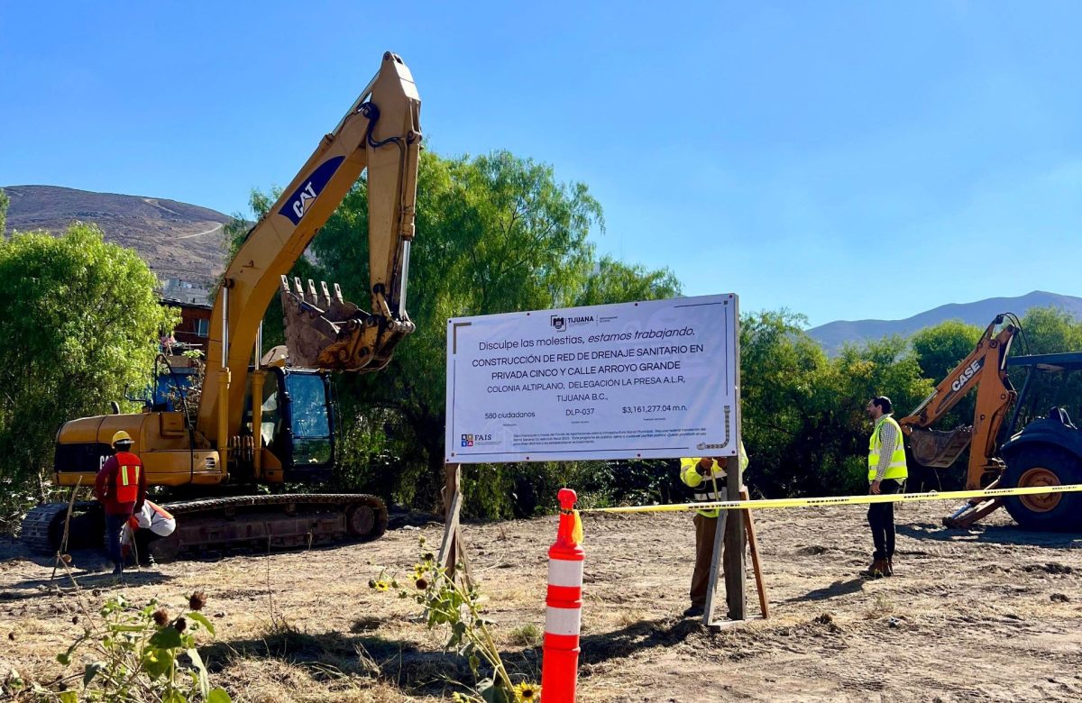 Arranca Gobierno Municipal obra de drenaje sanitario en la colonia Altiplano en beneficio de cerca de 600 personas