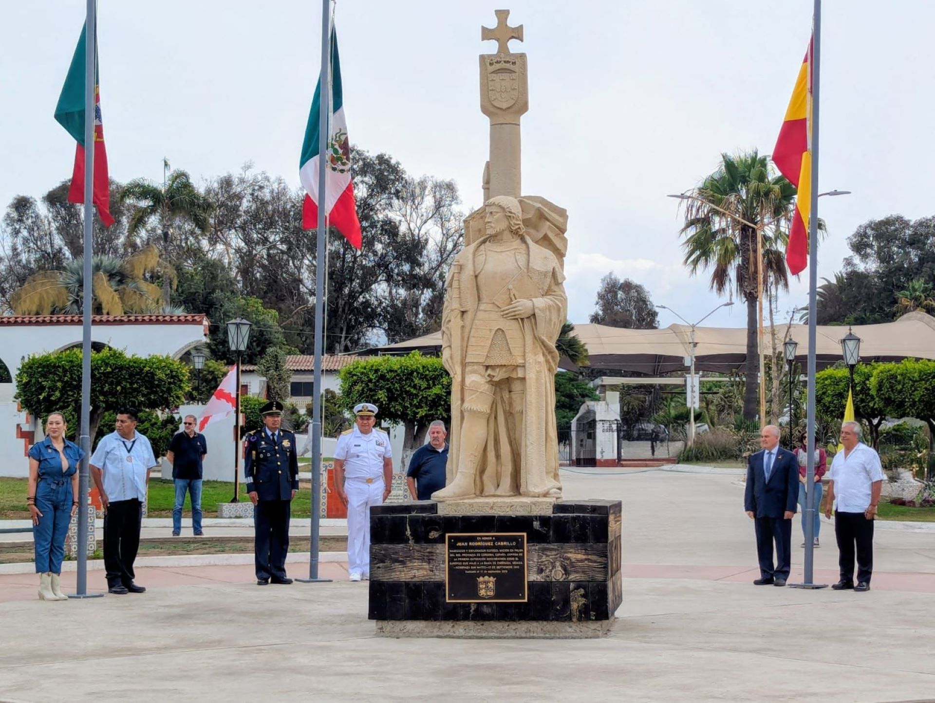 Conmemora gobierno de Claudia Agatón el 483 aniversario del Descubrimiento de Ensenada