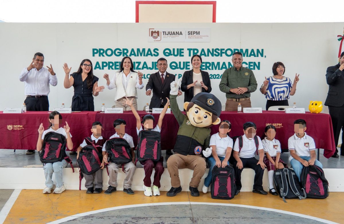 Arranca XXV Ayuntamiento de Tijuana ciclo escolar 2025-2026 en 14 escuelas municipales
