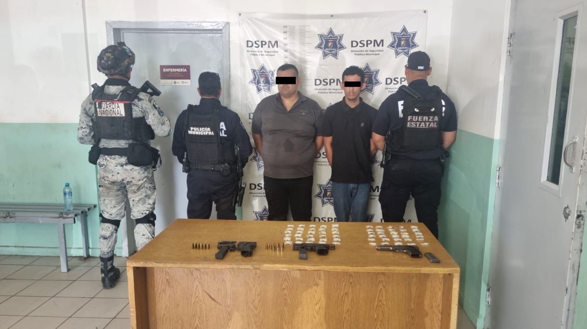 FESC detiene a sujetos armados que se atrincheraron cerca de Jardín de Niños