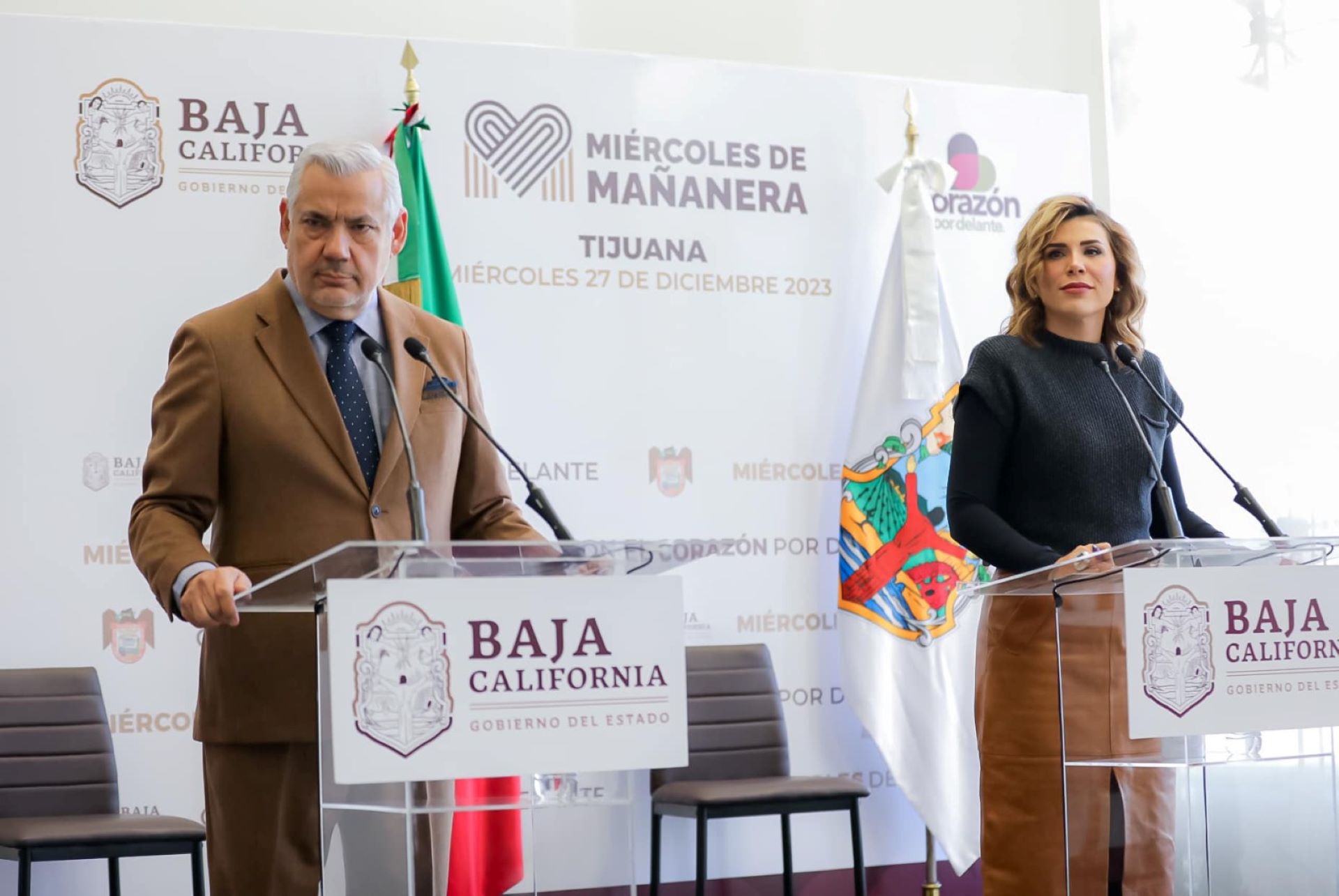 Solidez financiera de Baja  California se refleja en mejora de calificación crediticia de HR Ratings: gobernadora Marina del Pilar