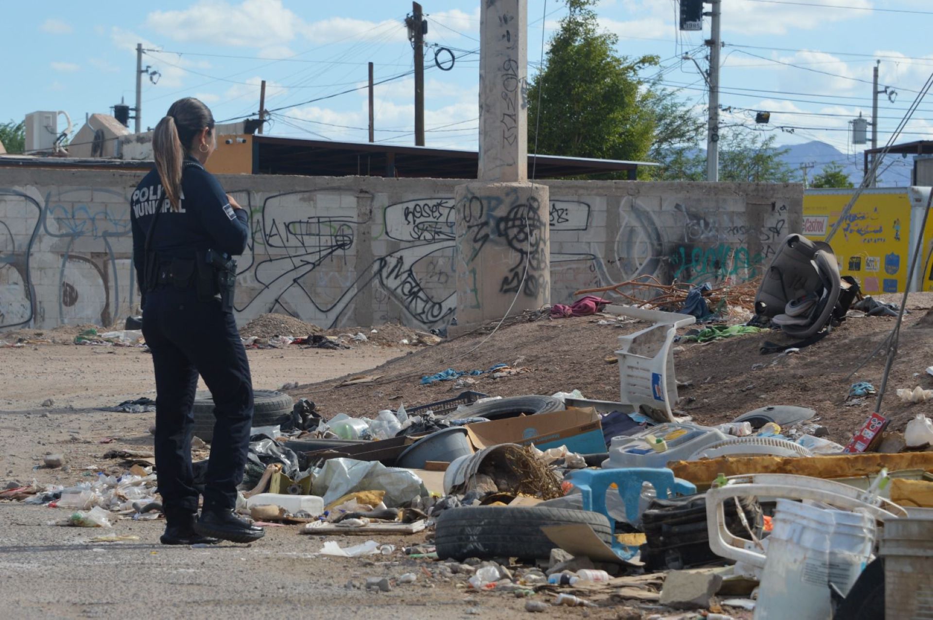 Policía Municipal refuerza su compromiso con “tolerancia cero” ante quienes dañan el ambiente