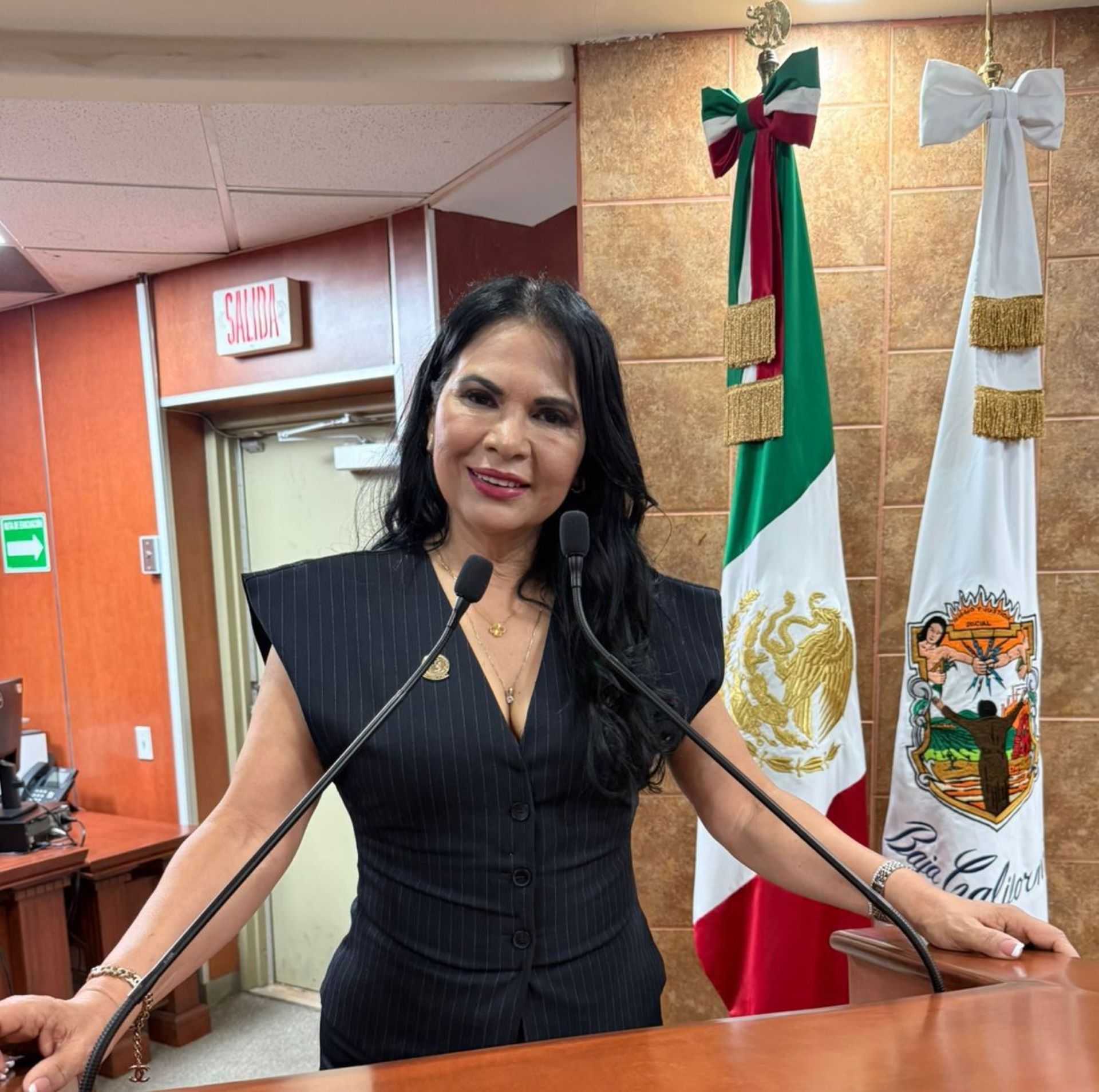 Diputada Alejandrina Corral propone sancionar a quien rinda información pública falsa