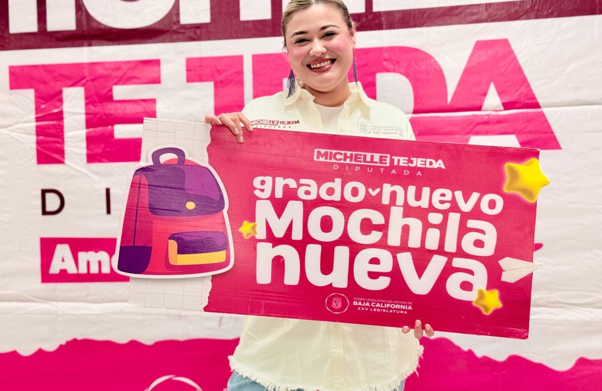 Diputada Michelle Tejeda concluye entrega de más de 2,000 kits escolares en el Distrito 01