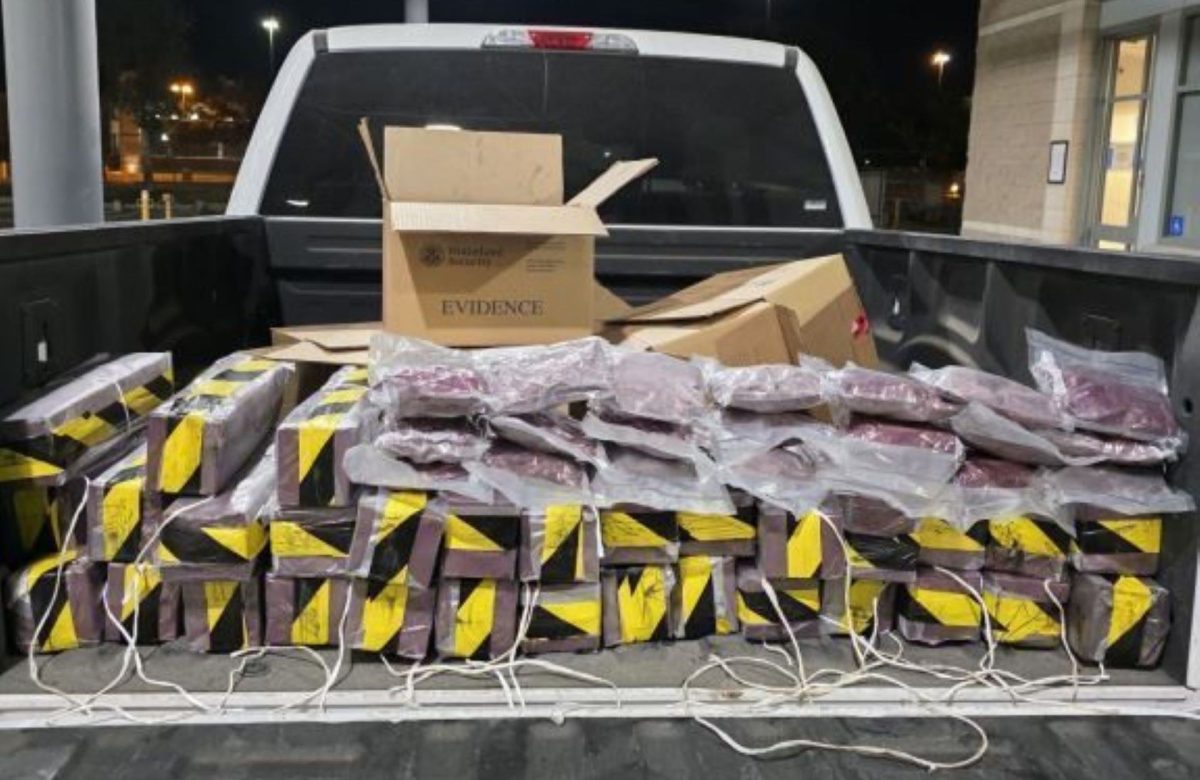 La Oficina de Campo de CBP San Diego incautó más de 4.5 toneladas de drogas peligrosas por un valor de 24 millones de dólares durante el mes de agosto