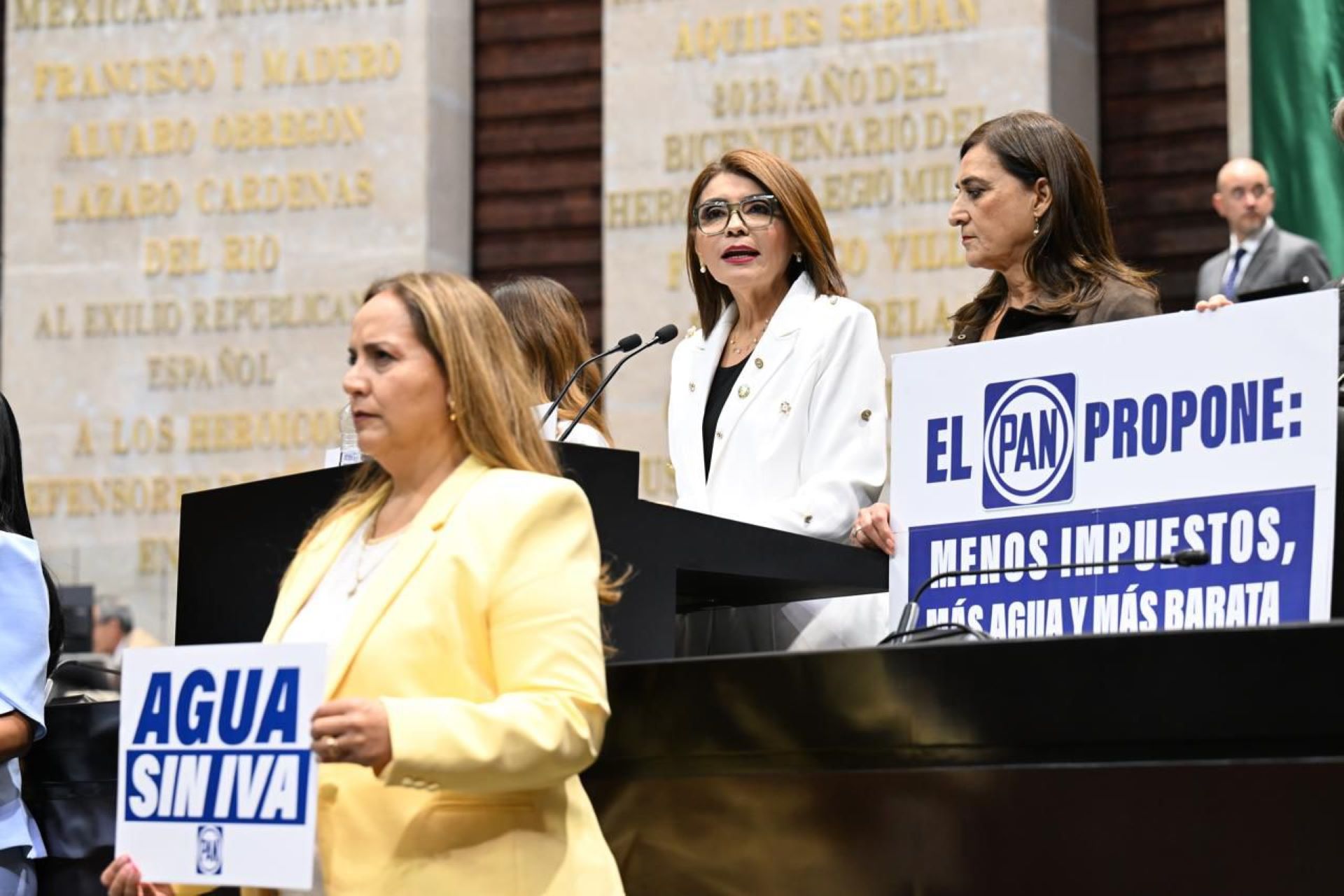 Propone Eva María Vásquez tasa cero de IVA al agua