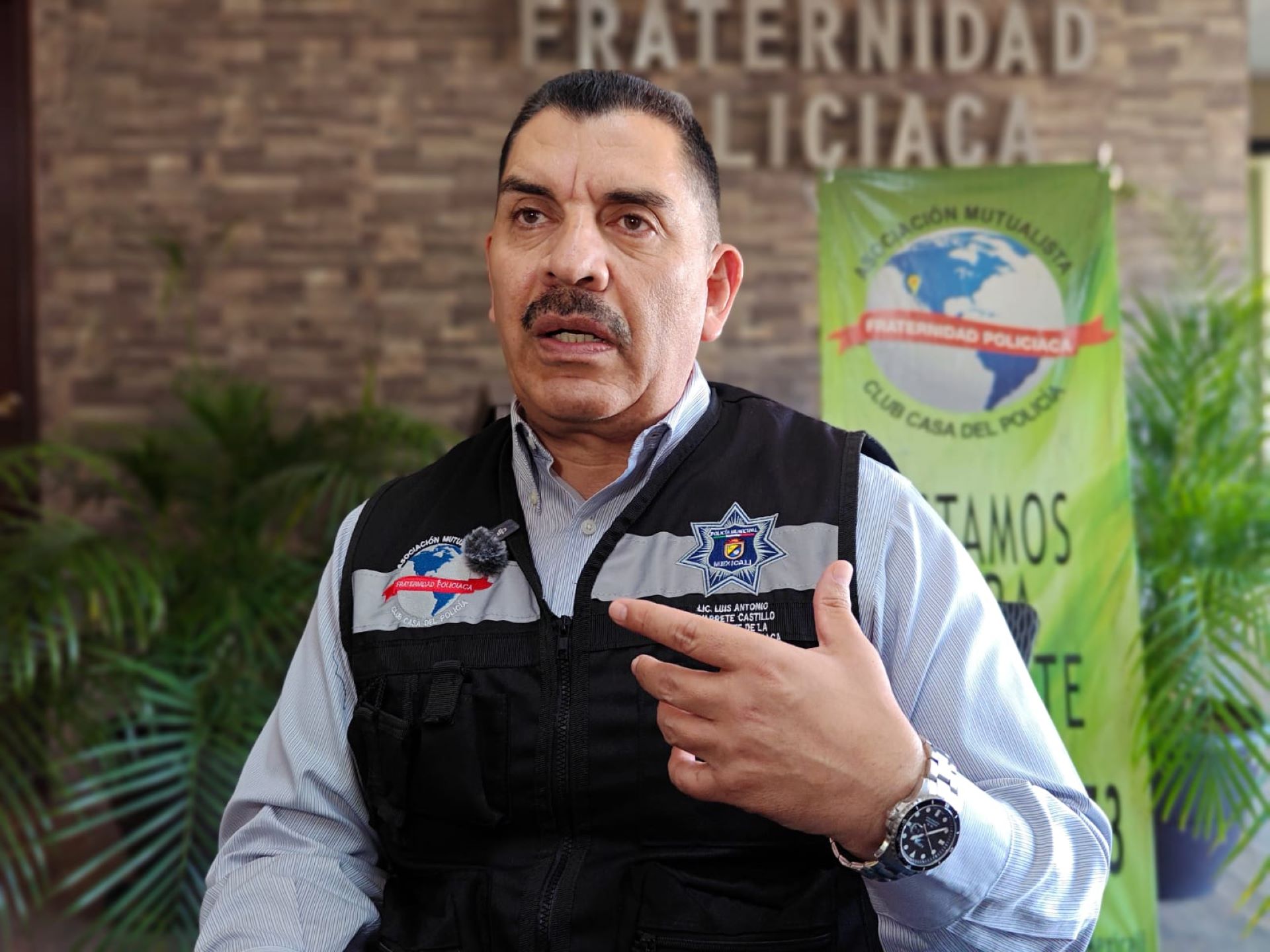 Apoya Fraternidad Policíaca utilización de protocolo para uso de “bodycams”; Presidente  puntualizó que hace falta una mayor sociabilización del documento entre policías