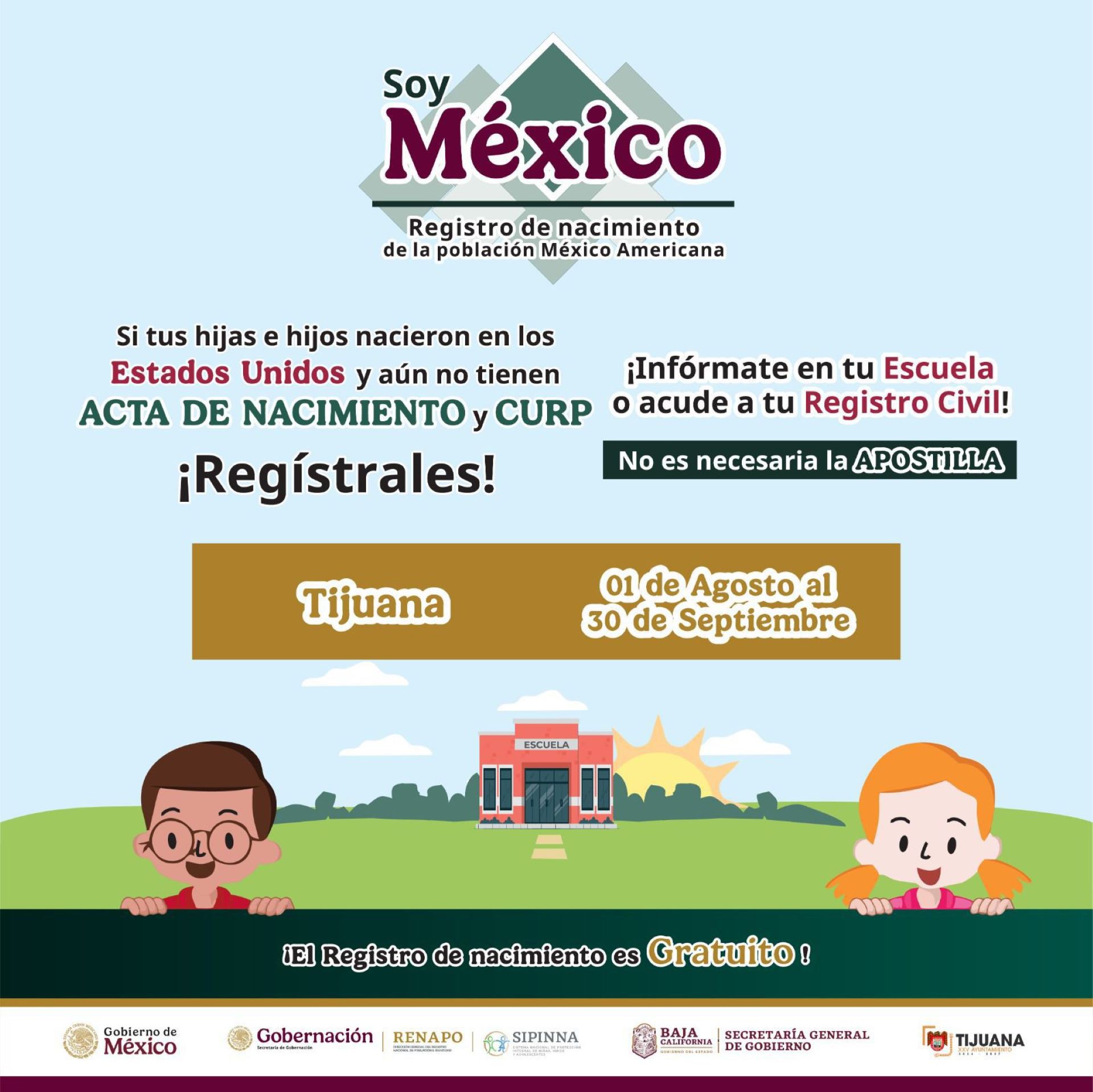 Invita Gobierno de BC a participar en la campaña “Soy México en Tijuana”