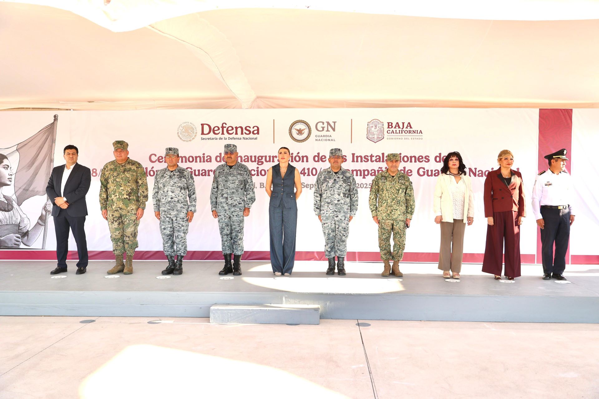 Inauguran instalaciones del 38 Batallón de la Guardia Nacional