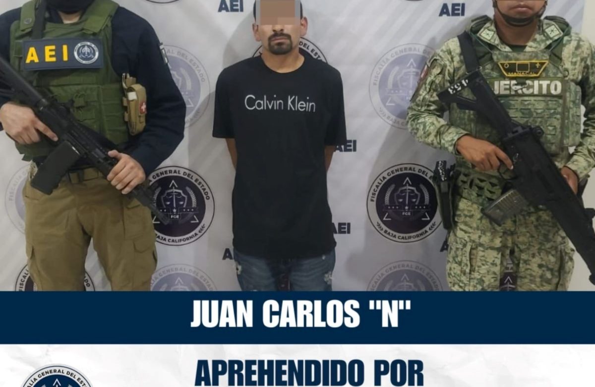 Captura Fiscalía a “El Shory” objetivo prioritario con orden de aprehensión