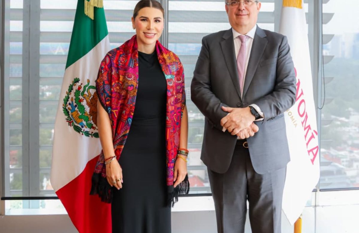 Coinciden gobernadora Marina del Pilar y secretario Marcelo Ebrard en fortalecer atracción de inversiones para BC