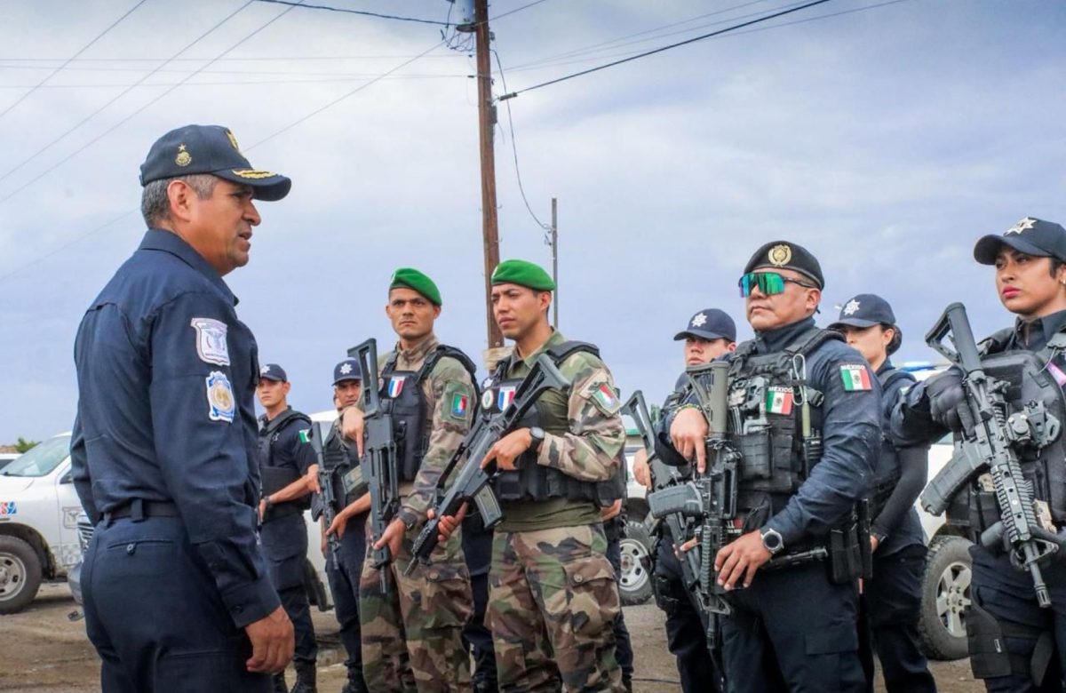 Supervisa secretario de seguridad Laureano Carrillo operativo de proximidad en La Rumorosa