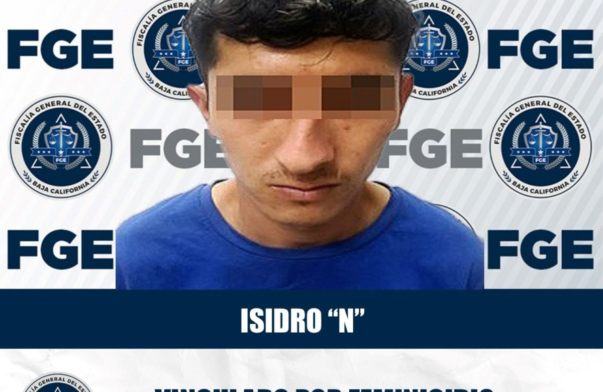 Vinculan a proceso a joven acusado de feminicidio en Mexicali