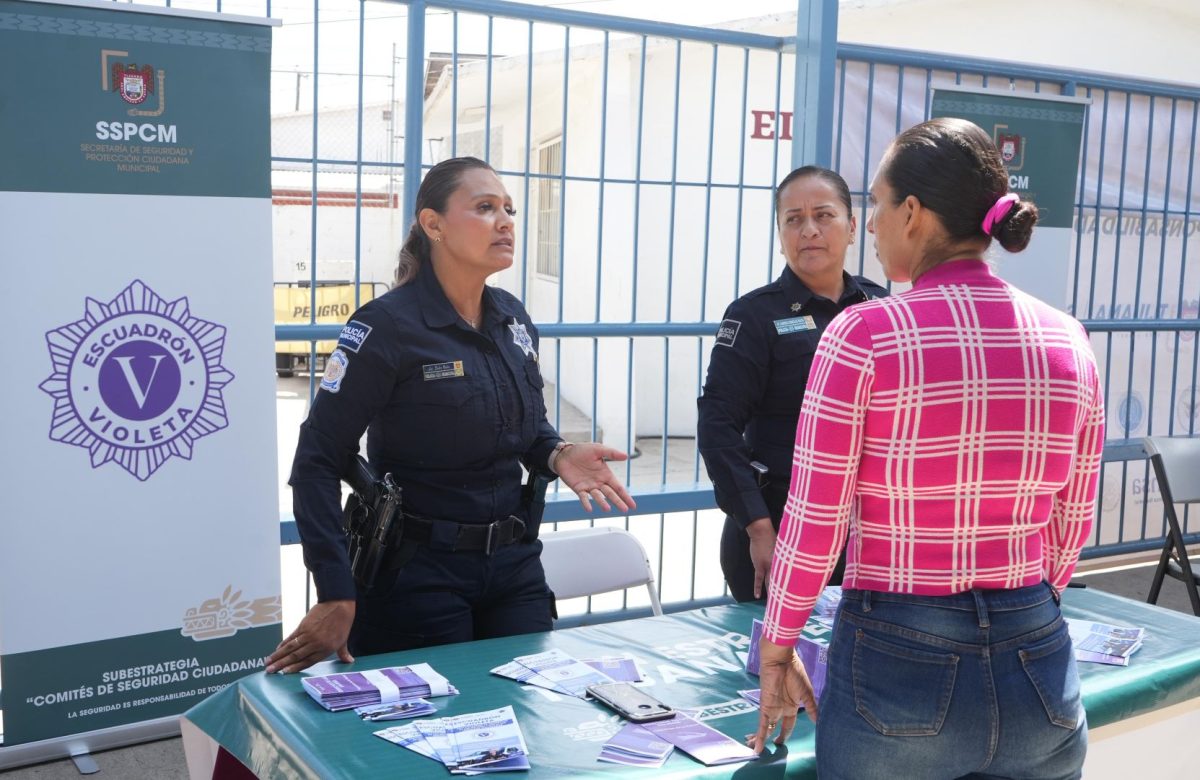 Refuerza SSPCM acciones preventivas con la aplicación de la Subestrategia de Seguridad en la Delegación Sánchez Taboada