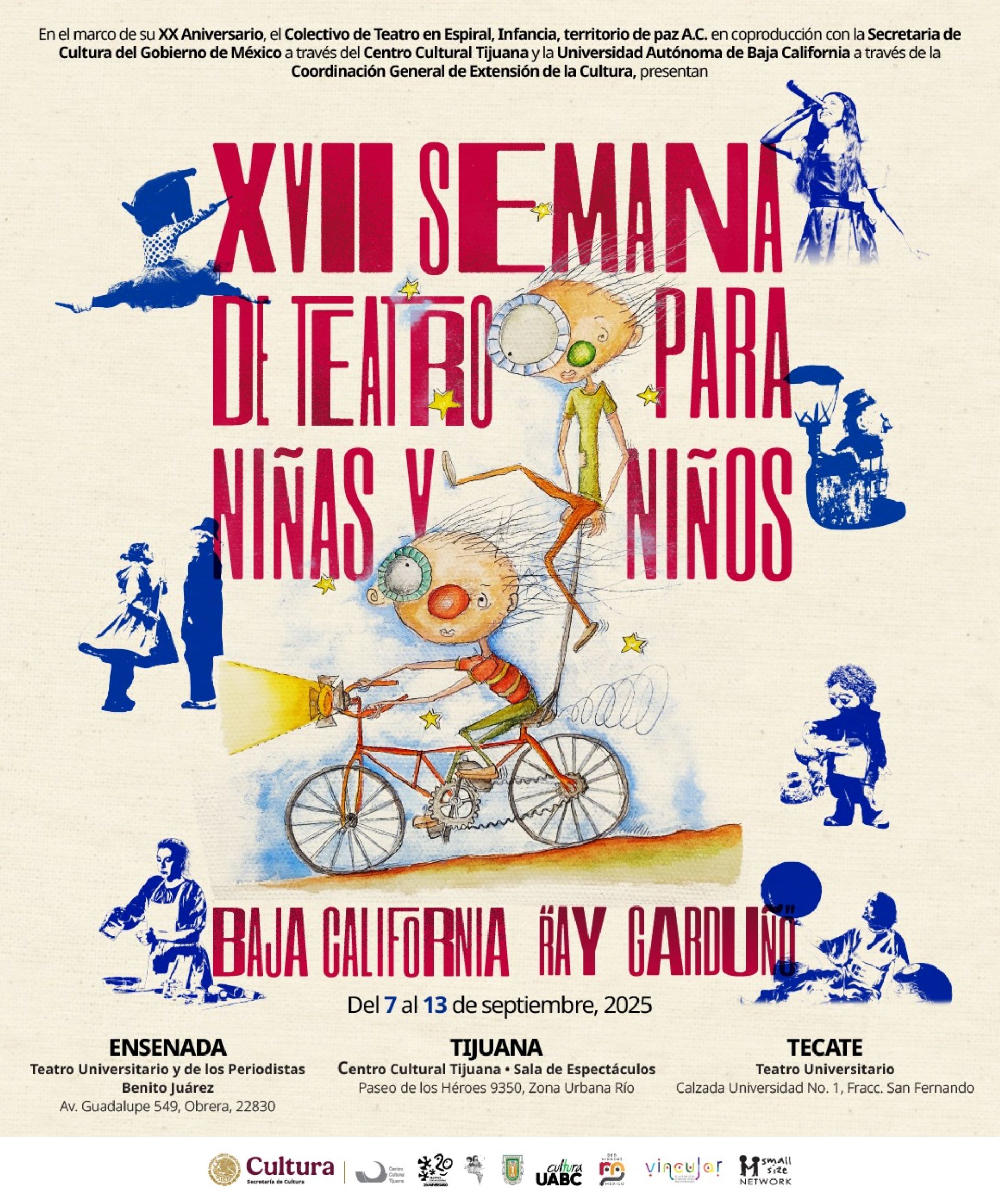 UABC invita a la XVII Semana de Teatro para Niñas y Niños Baja California “Ray Garduño”