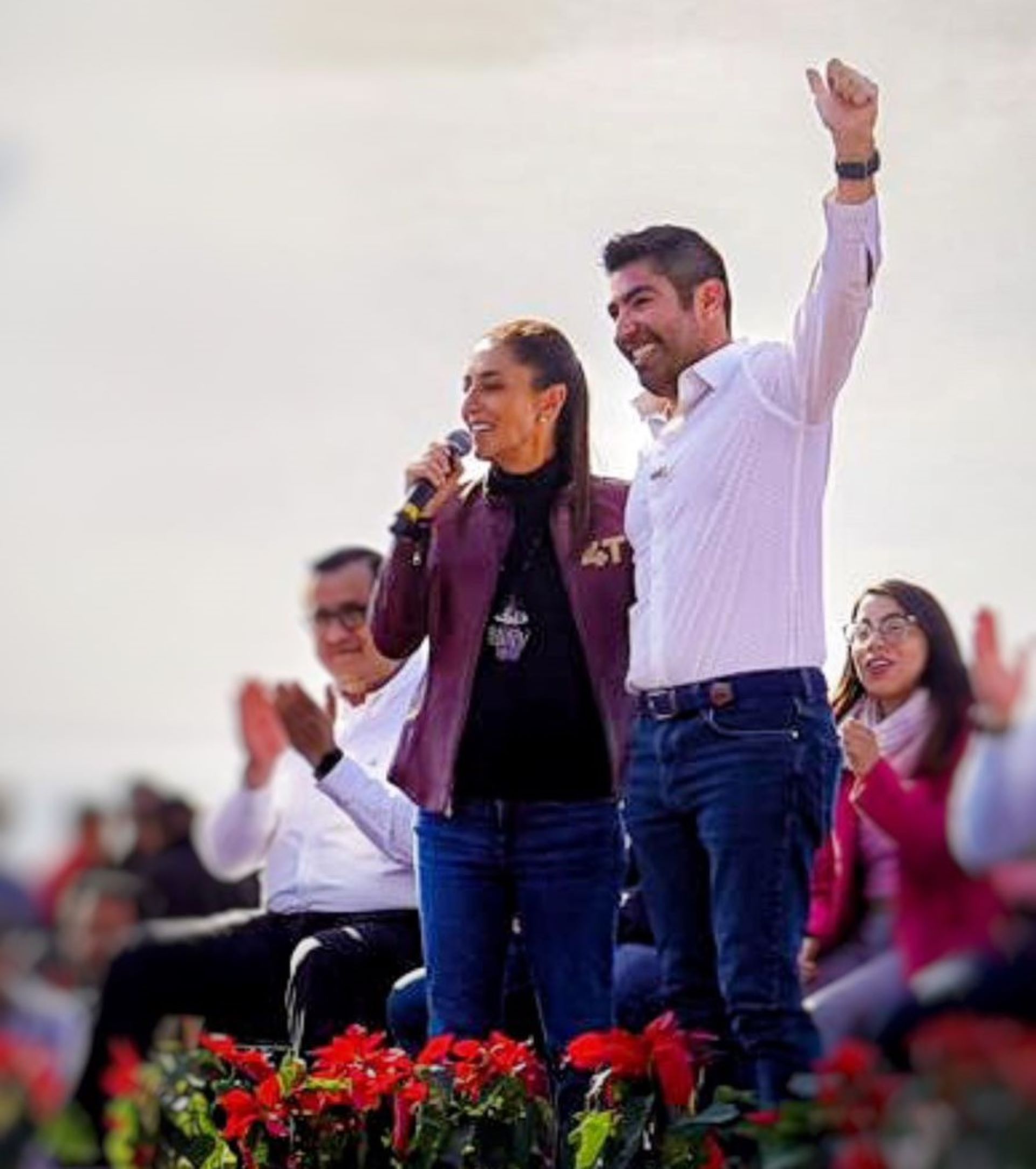Celebra Armando Ayala resultados del primer año de gobierno de la Presidenta de México