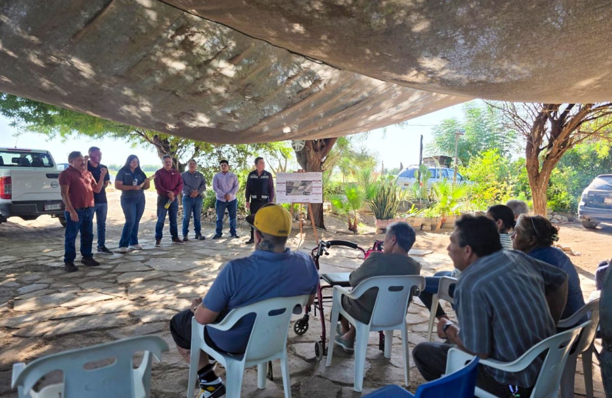 CESPM lleva a cabo reunión informativa sobre obra con residentes de la colonia Chaussé