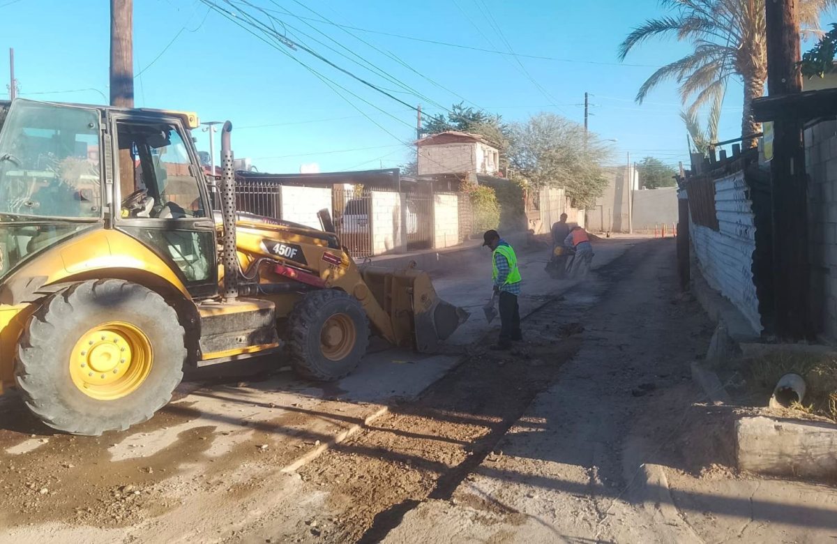 CESPM moderniza red de agua potable en la colonia Ricardo Flores Magón Norte