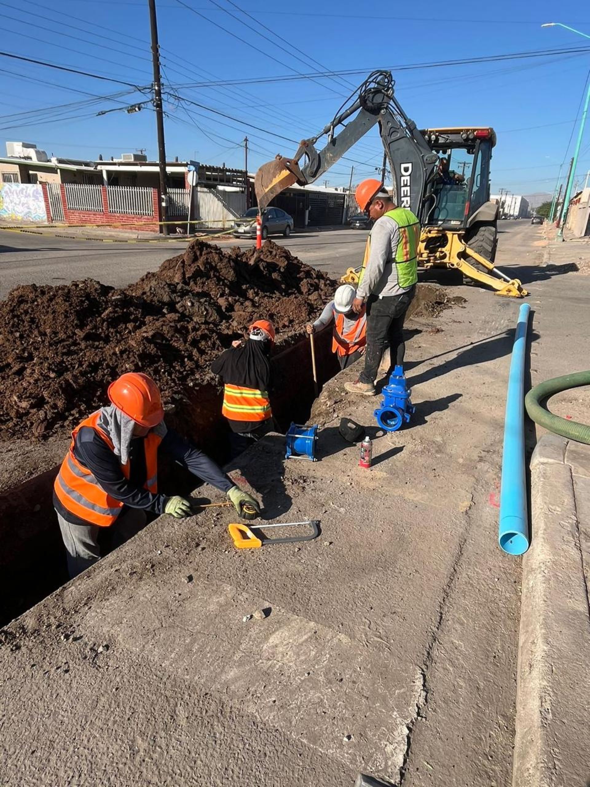 CESPM trabaja en la modernización y mantenimiento de infraestructura hídrica en Mexicali y su Valle
