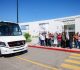 Gobernadora Marina del Pilar lanza transporte Comunder violeta para mujeres estudiantes