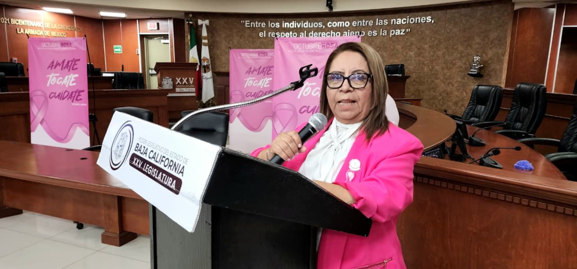 Inicia “Semana Rosa” Comisión de Salud del Congreso del Estado de Baja California