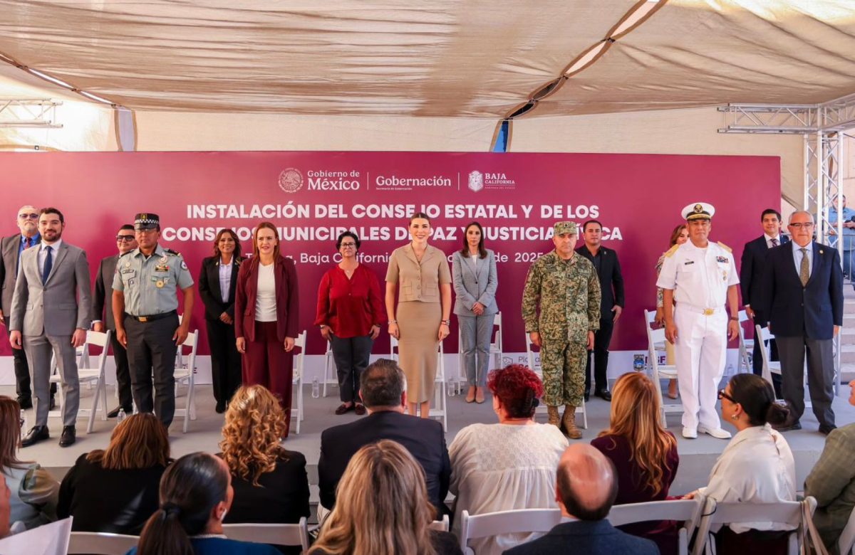 Preside gobernadora, Marina del Pilar, instalación de los consejos de paz para fortalecer el tejido social en los siete municipios