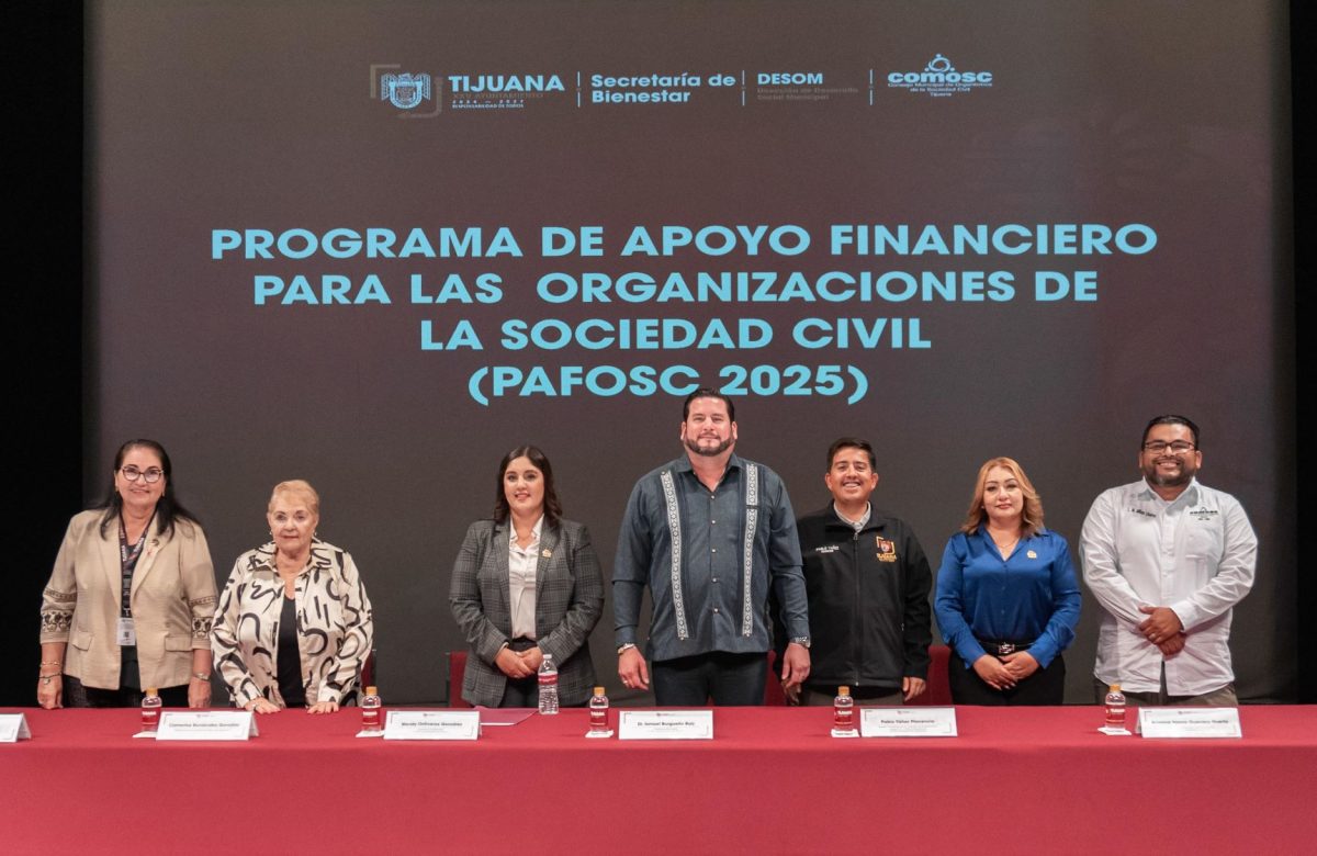 Otorga Ismael Burgueño apoyos económicos a 90 Organismos de la Sociedad Civil beneficiados con el programa PAFOSC 2025