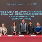 Otorga Ismael Burgueño apoyos económicos a 90 Organismos de la Sociedad Civil beneficiados con el programa PAFOSC 2025