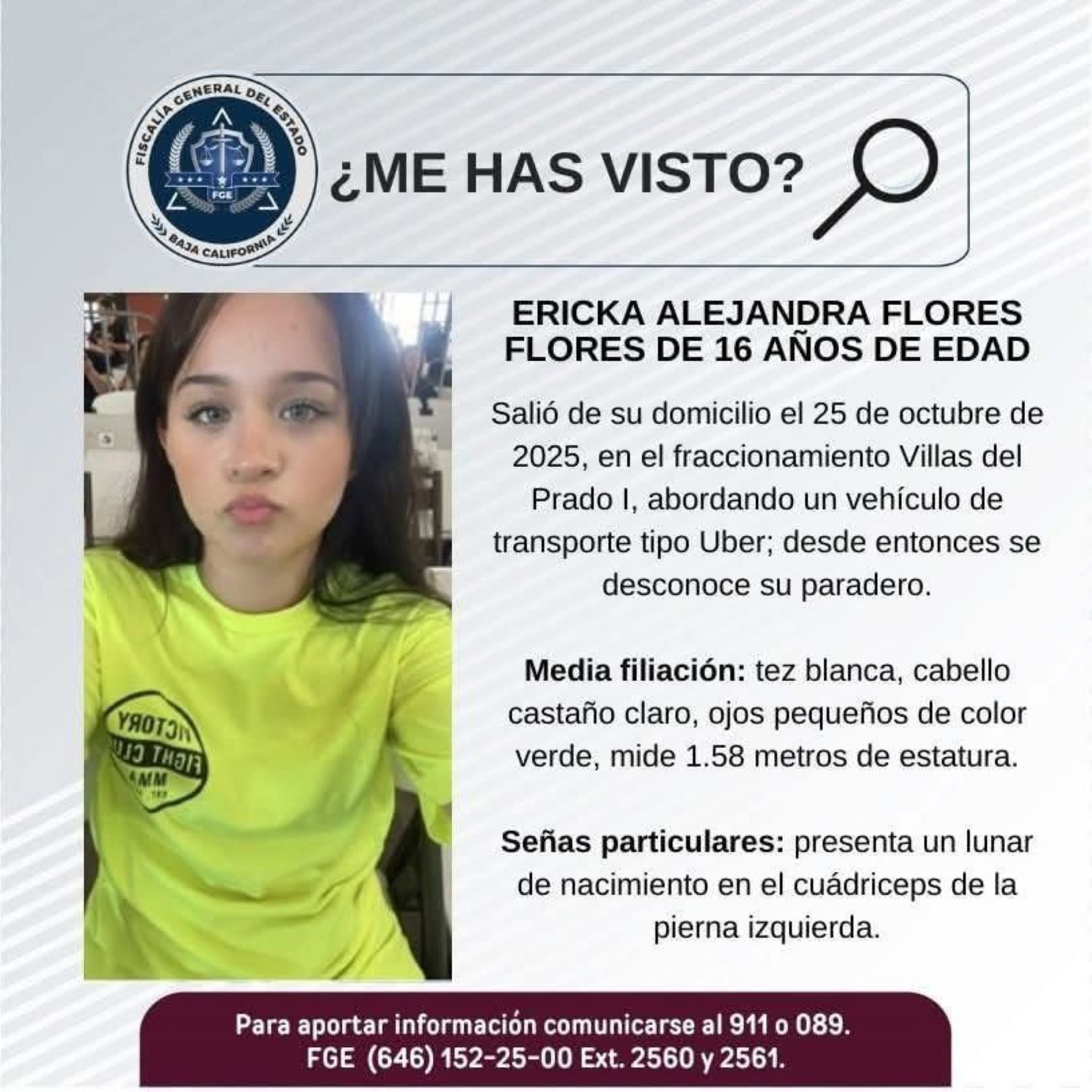 Localiza la DSPM a menor reportada como desaparecida durante operativo de búsqueda