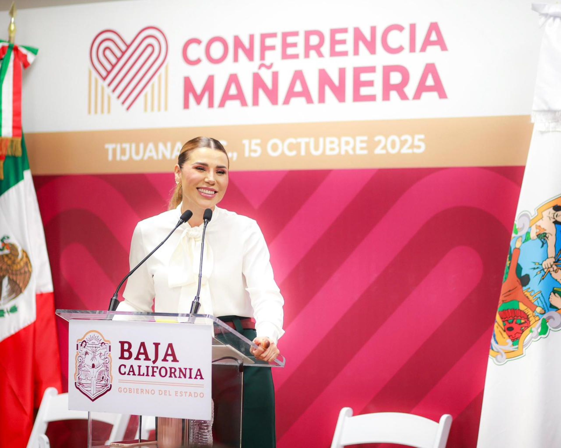 Proyecto Tijuana, estrategia de paz, reconstruye el tejido social: gobernadora Marina del Pilar