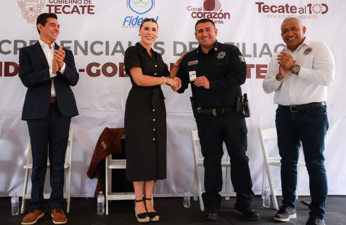 Concreta gobierno de Marina del Pilar acceso a servicios médicos de Issstecali para policías de Tecate