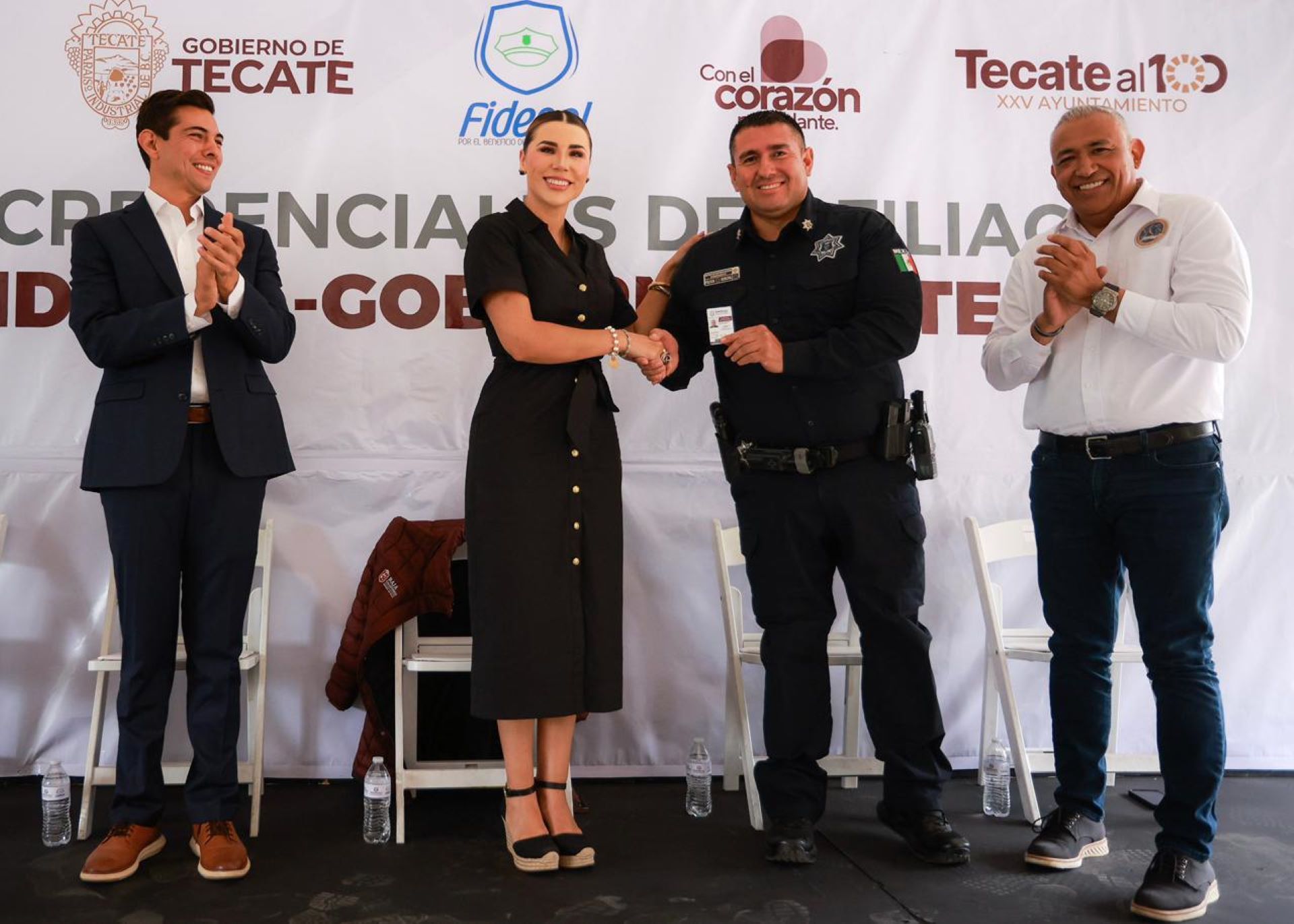 Concreta gobierno de Marina del Pilar acceso a servicios médicos de Issstecali para policías de Tecate