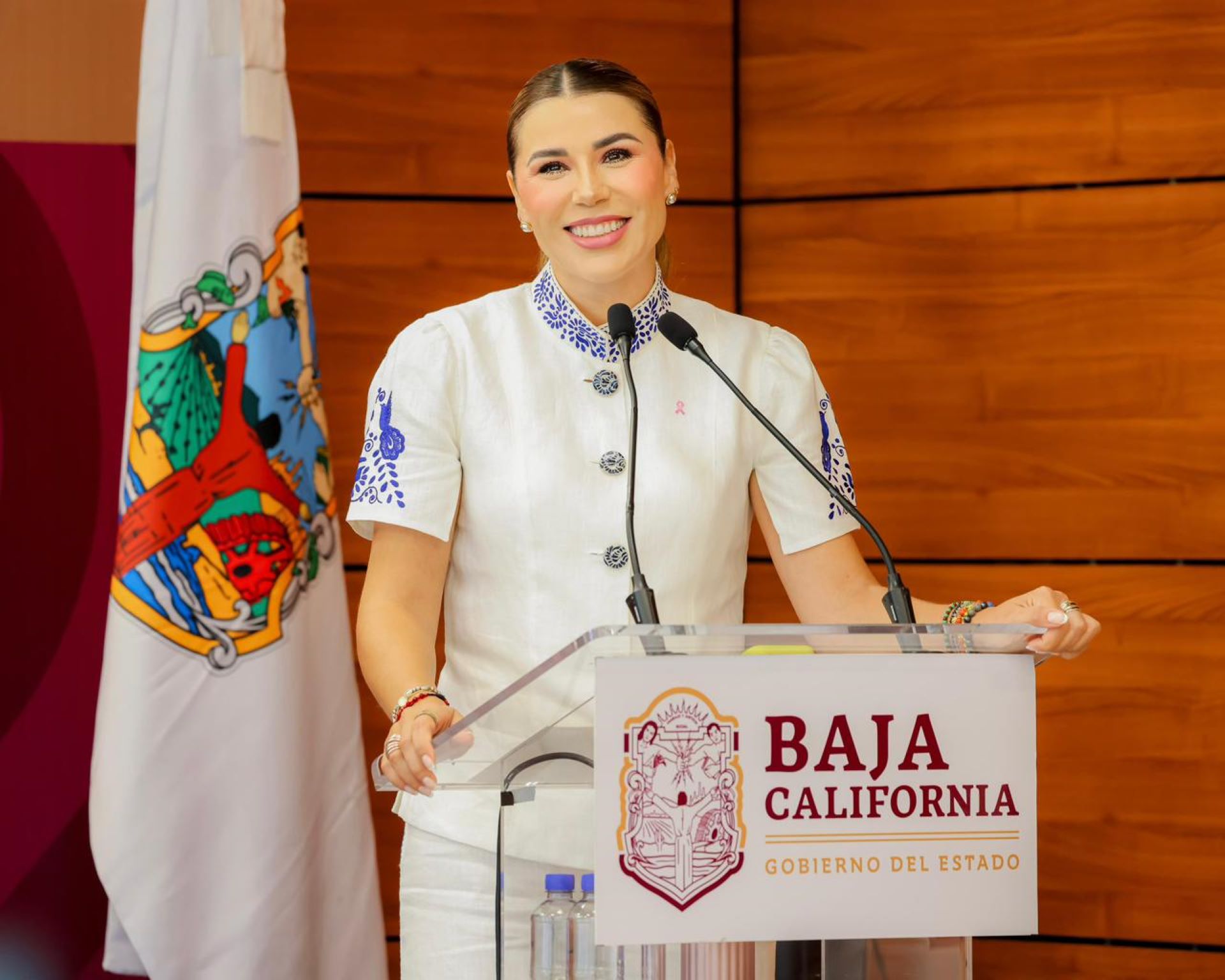 “Ruta Rosa” lleva detección temprana de cáncer de mama a todo Baja California: gobernadora Marina del Pilar