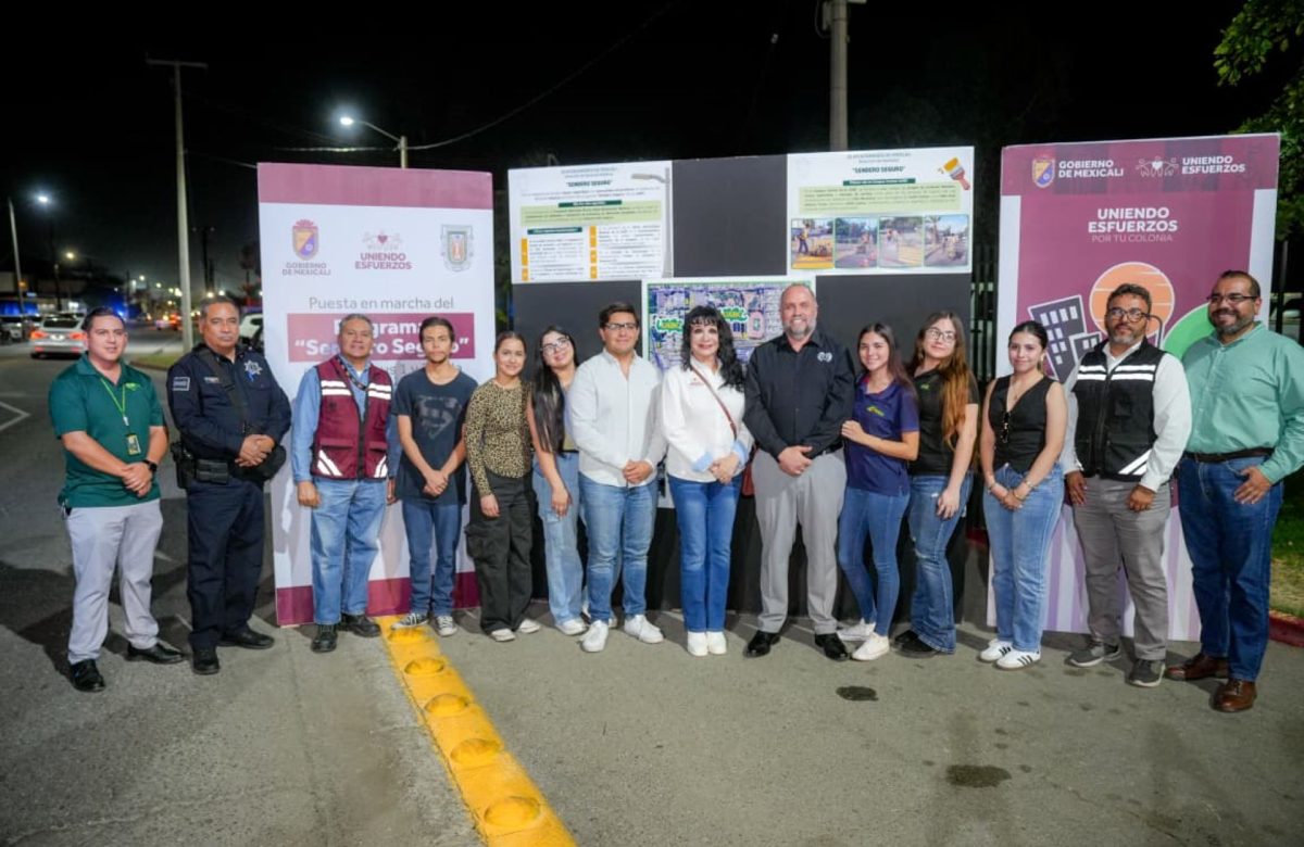 Norma Bustamante pone en marcha el programa “Sendero Seguro” en la UABC