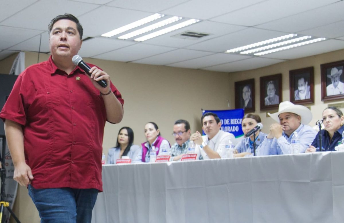 Asegura Armando Samaniego que  agricultores del Valle de Mexicali no verán vulnerados sus derechos con las nuevas reformas en Ley del Agua