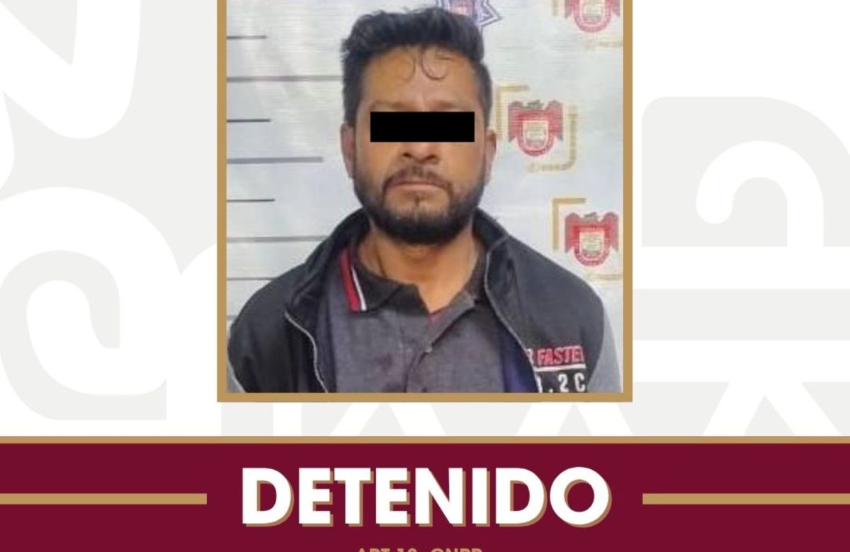 Asegura Policía Municipal de Tijuana a hombre por lesionar a su vecino