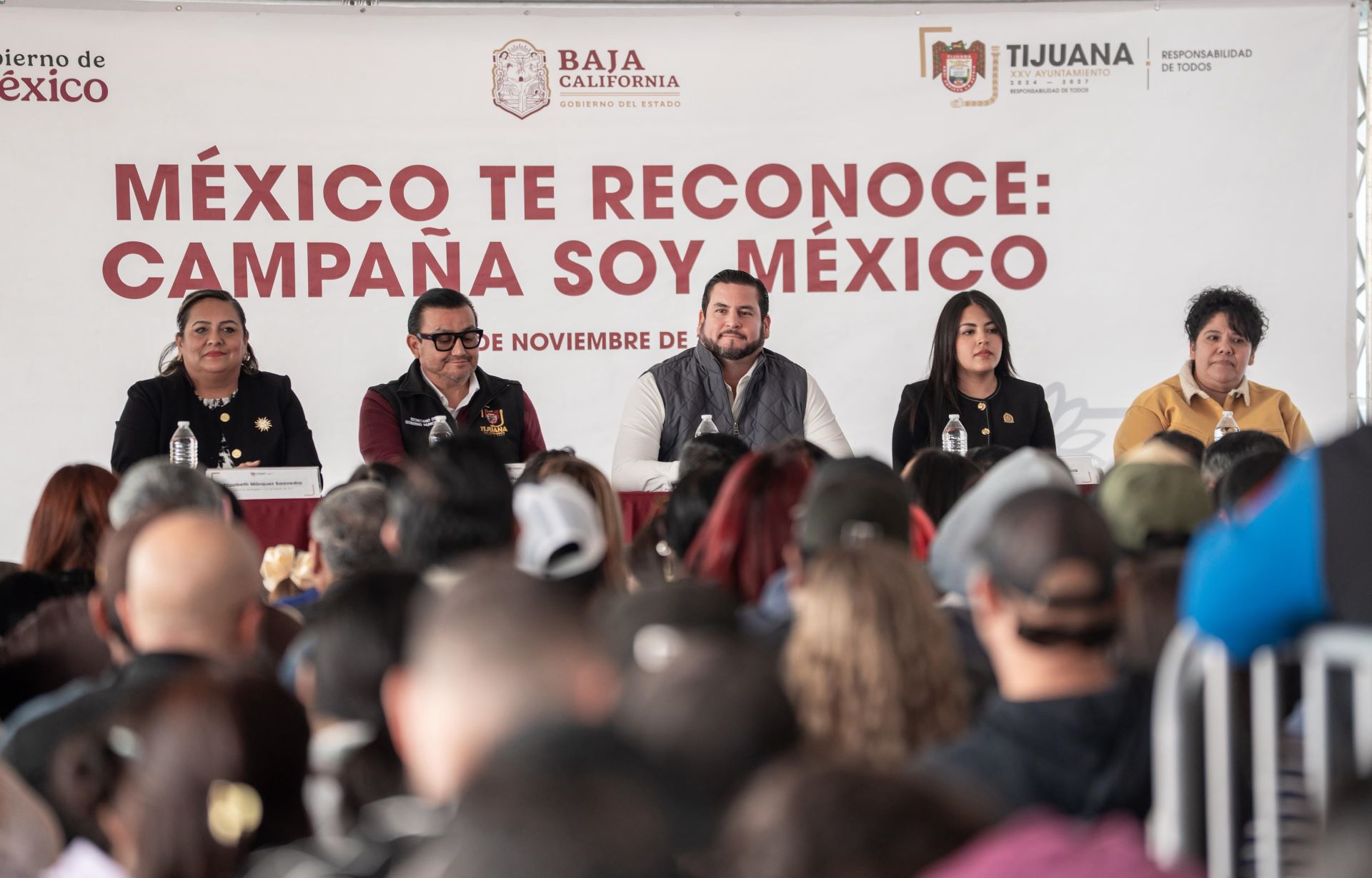 Otorga Ismael Burgueño Ruiz actas de nacimiento de la iniciativa México te Reconoce: Campaña Soy México