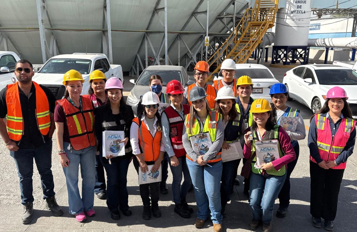 CESPM recibió a personal del IMSS en recorrido técnico por la Planta 1