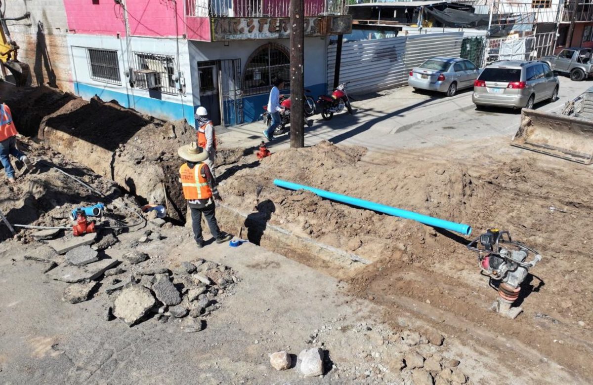 CESPM renueva red de agua potable en pueblo nuevo para mejorar el servicio a los habitantes