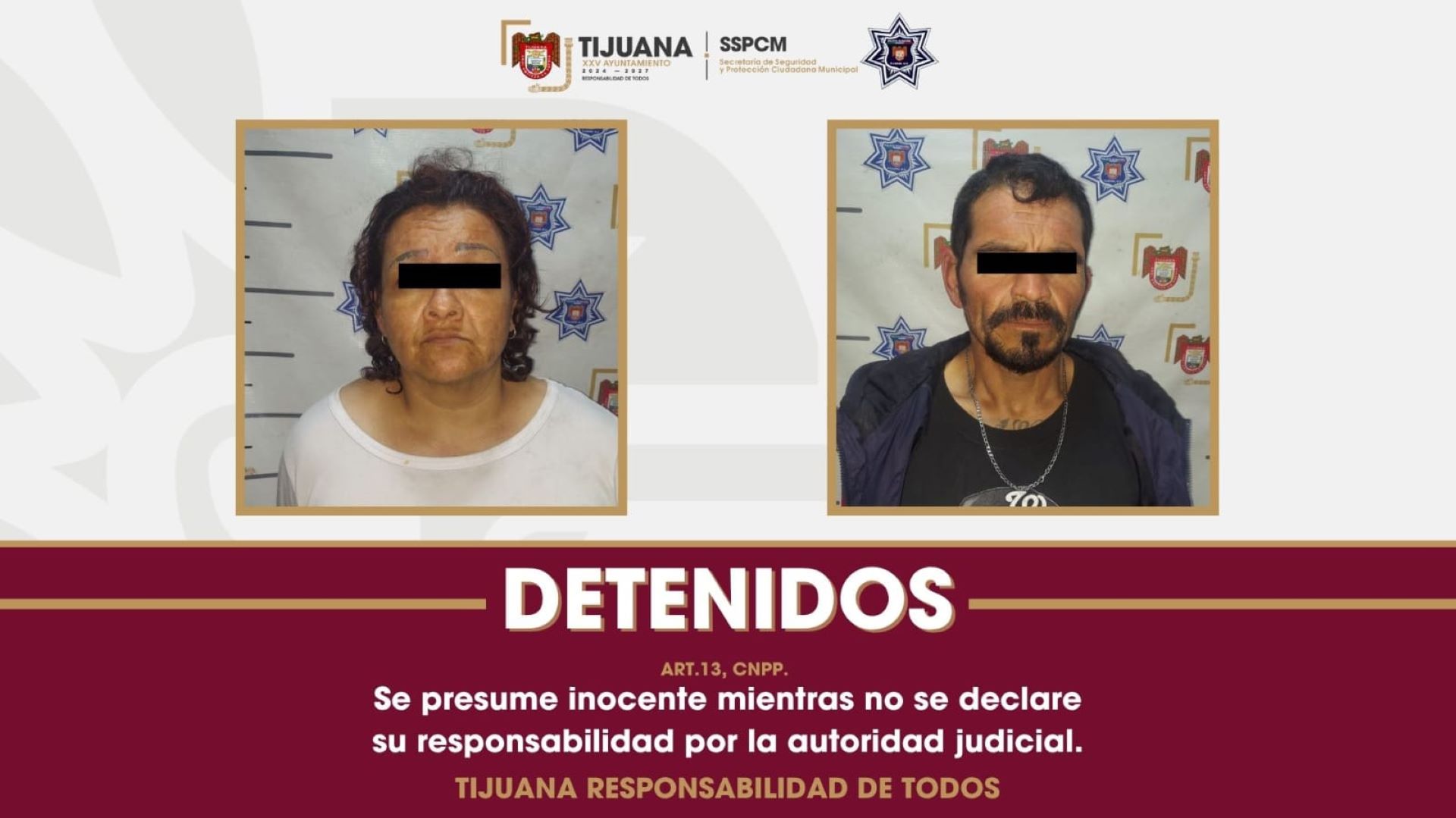 Arresta SSPCM a dos presuntos generadores de violencia y decomisa cuatro fusiles en Real de los Valles