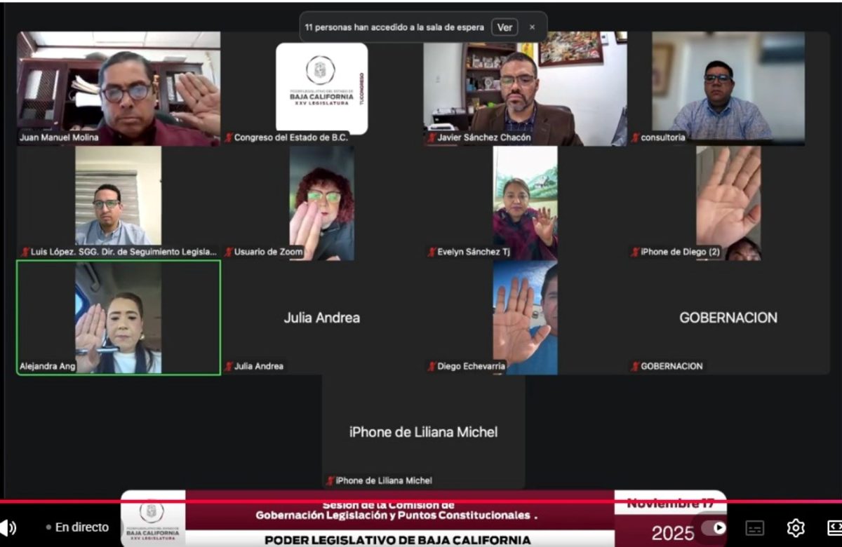 Comisión de Gobernación concluye entrevistas a aspirantes a integrar el consejo ciudadano de la Comisión Búsqueda