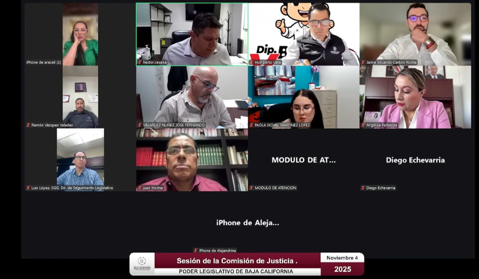 Aprueban dos dictámenes con reformas al Código Penal en Comisión de Justicia