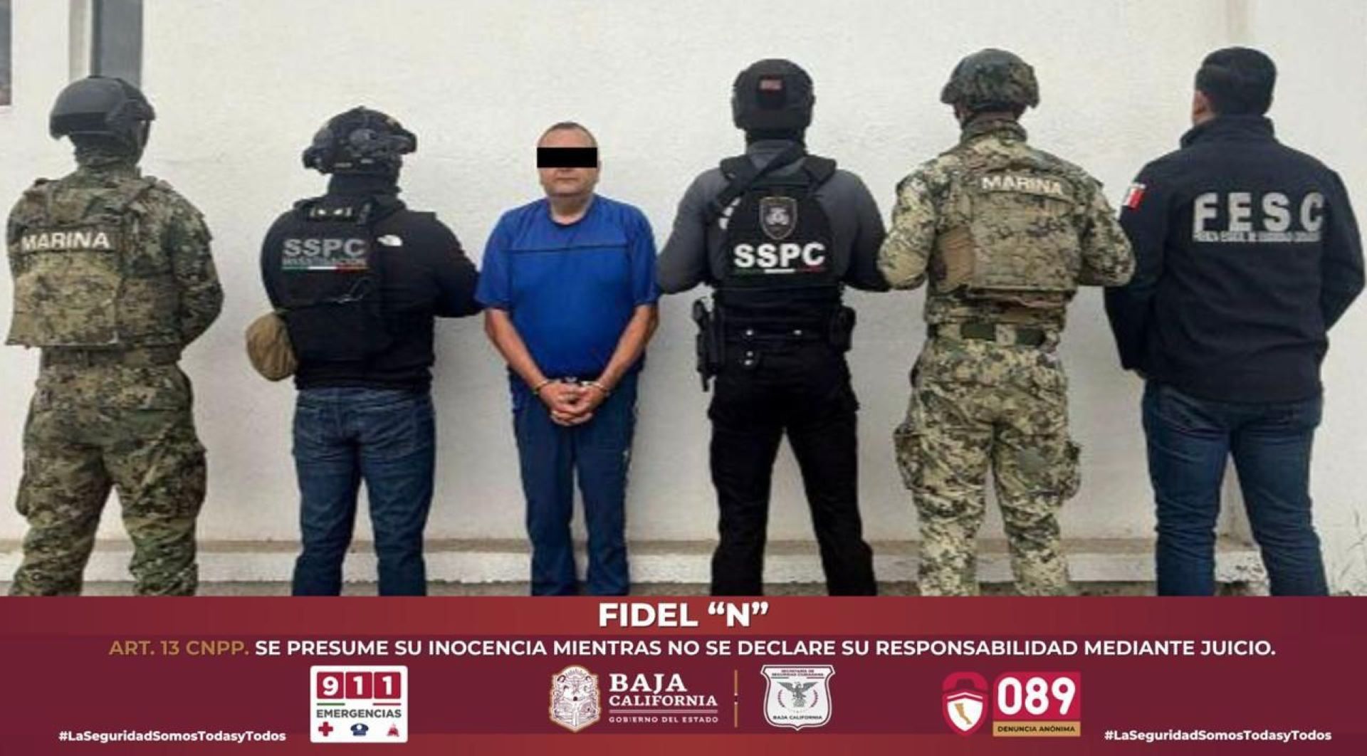 Captura Grupo de Coordinación a líder de “La Mayiza” en San Felipe