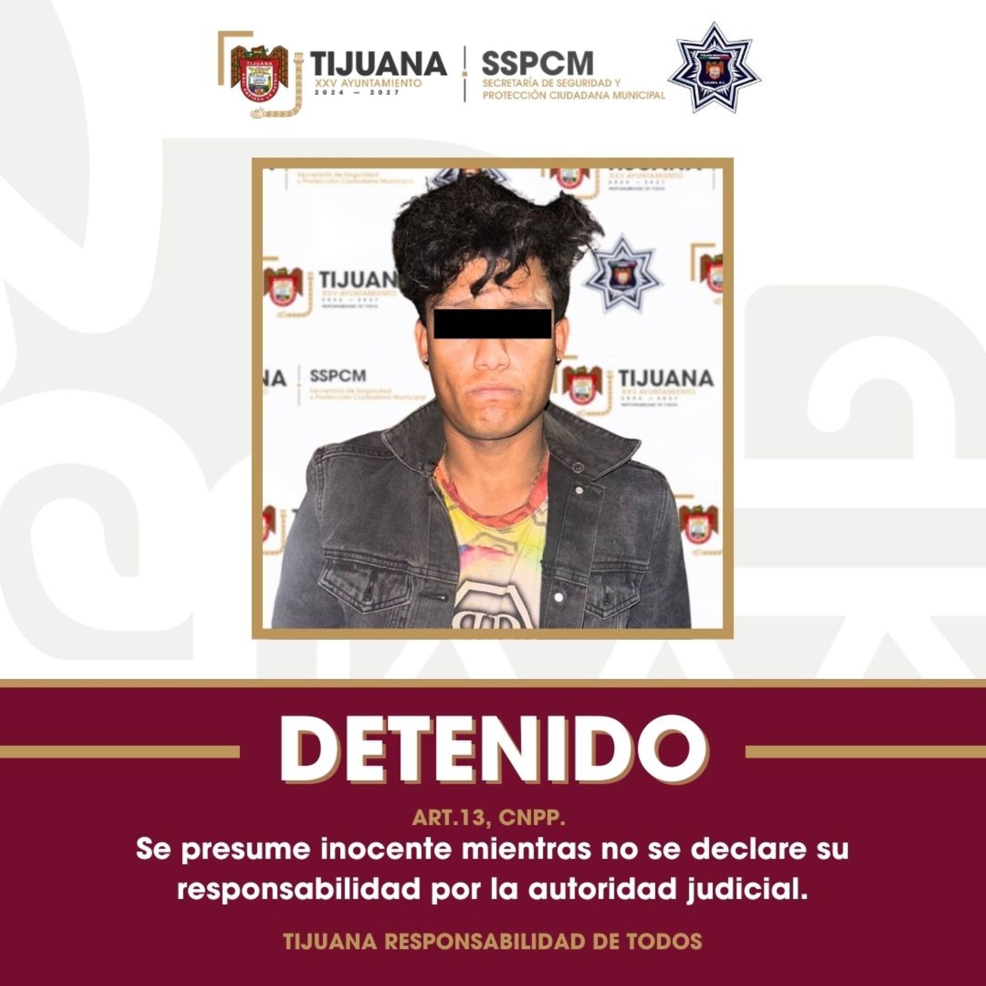 Atiende Policía Municipal reporte por abuso sexual a menor y detiene a su agresor